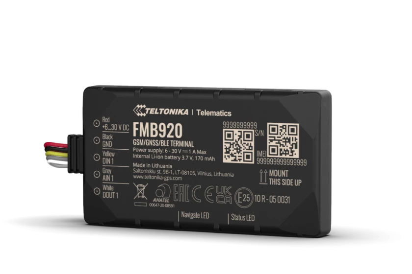 FMB920The most popular compact 2G model for basic tracking