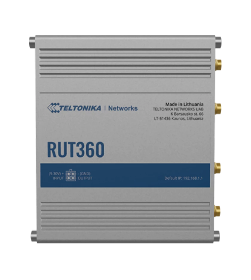 RUT 360LTE Cat6 Industrial Cellular Router